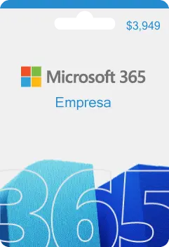 Vende tarjetas de regalo Microsoft 365 Empresas en tu negocio con excelentes comisiones | recarga5g.com