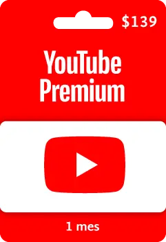 Vende tarjetas de regalo YouTube Premiun en tu negocio con excelentes comisiones | recarga5g.com