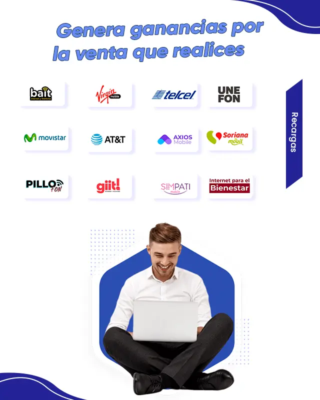 Pagaqui plataforma para la venta de recargas electrónicas para negocios